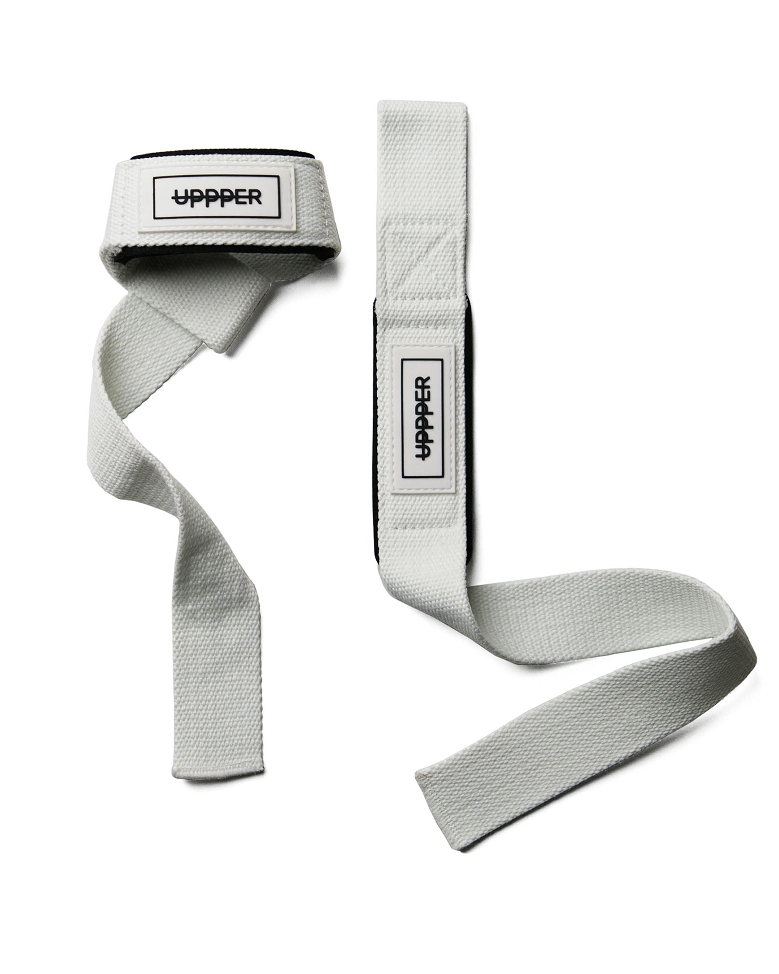 White Lifting Straps