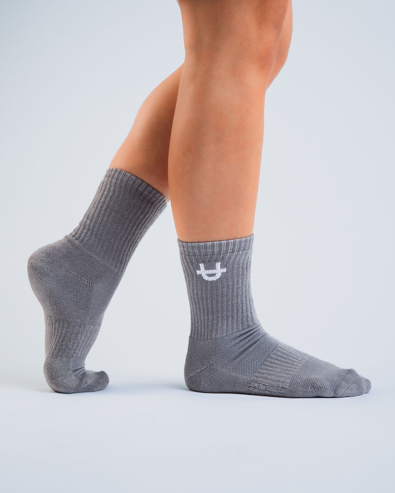 Original Crew Socks Grey 3-Pack