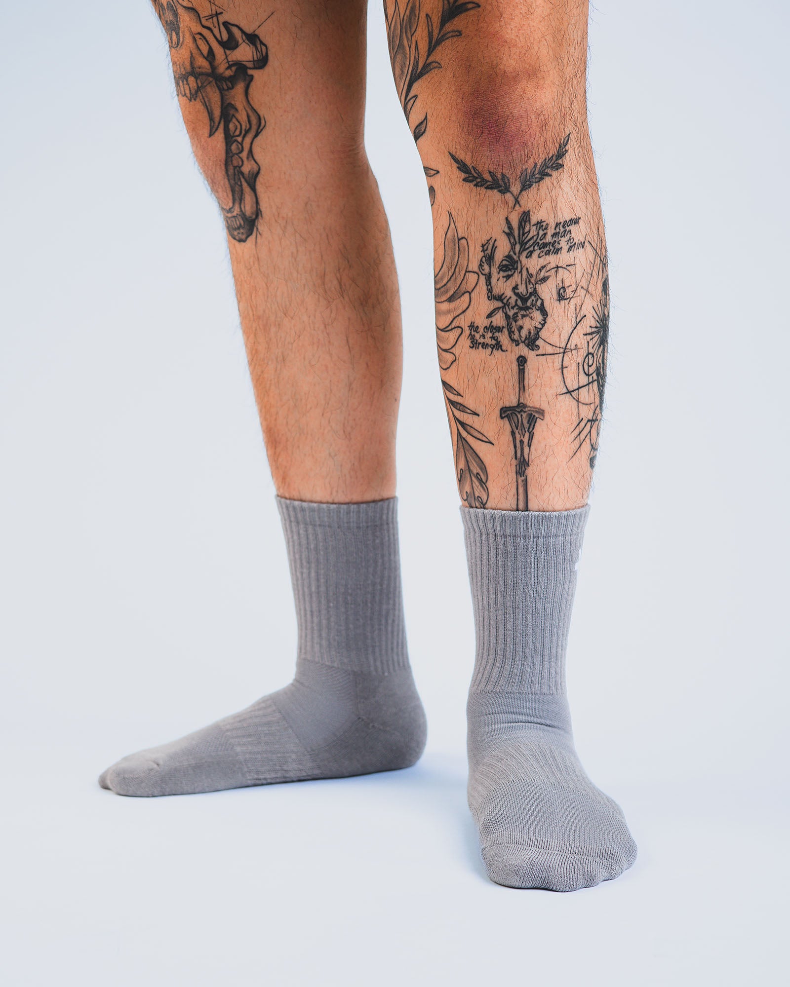 Original Crew Socks Grey 3-Pack