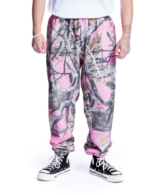 Sweatpants Pink Camo