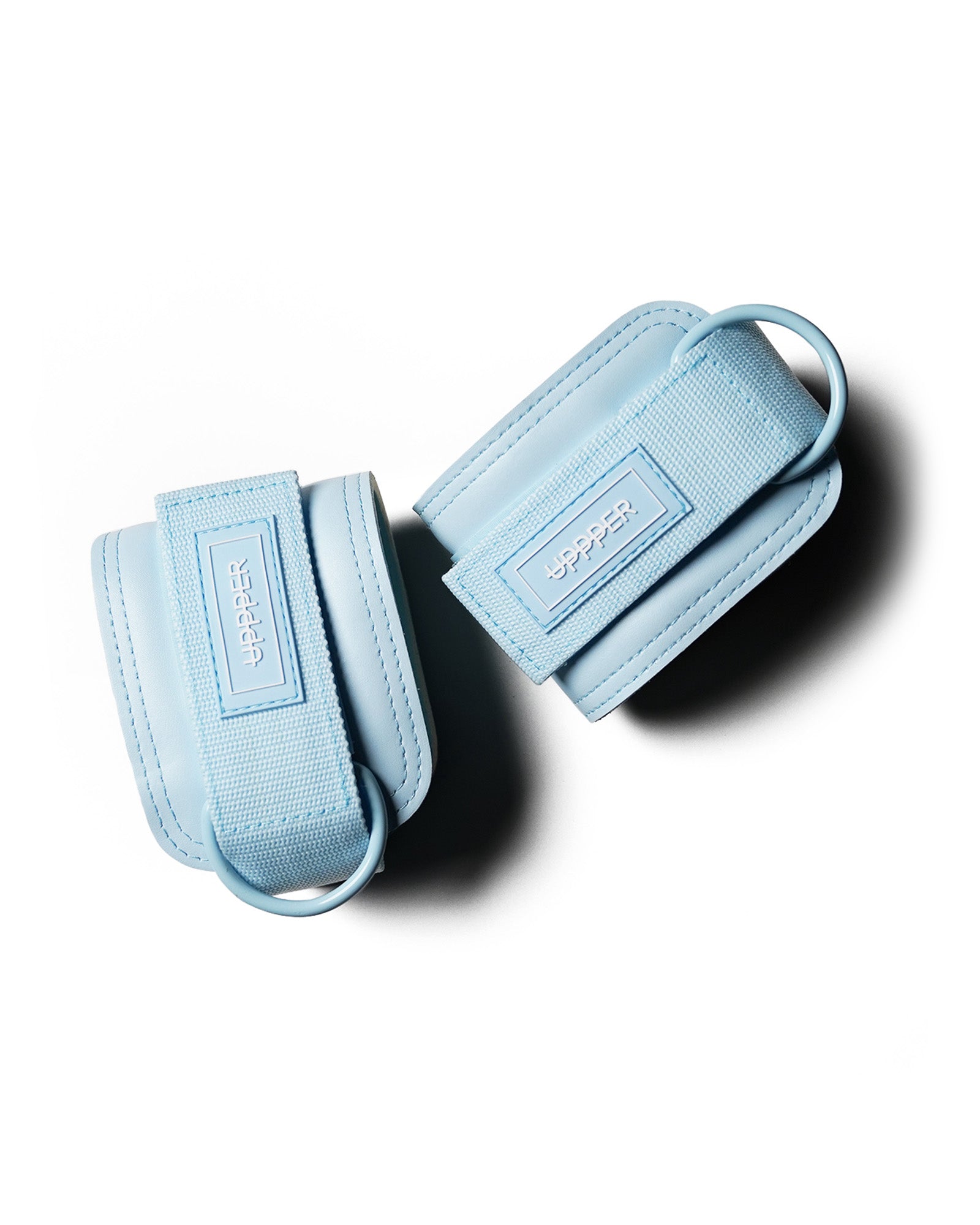 uppper ankle straps baby blue
